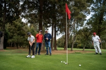Bogotá le da un nuevo impulso a la práctica del golf público en el parque La Florida