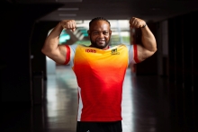 Fabio Torres Silva, ícono del parapowerlifting del Equipo Bogotá y de Colombia, estará en el Campeonato Panamericano en Ciudad de México. Foto archivo IDRD.