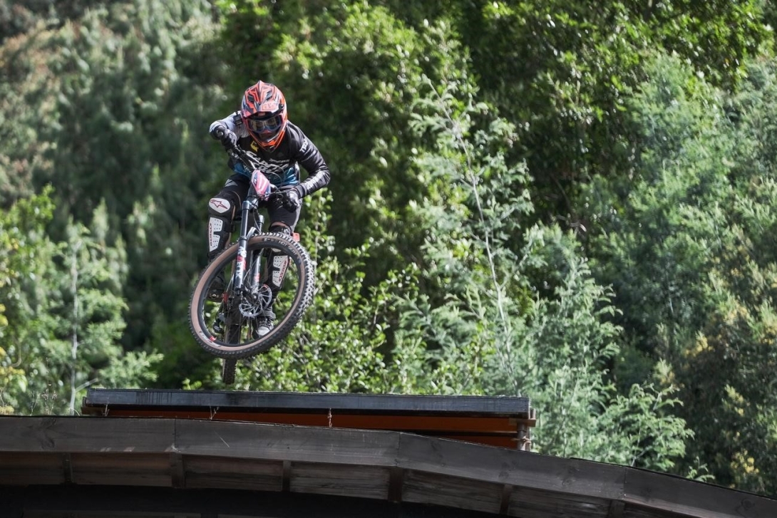 competidor bmx