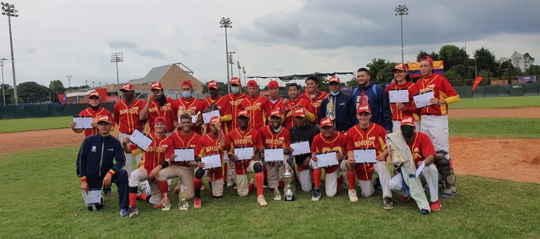 equipo de béisbol formado