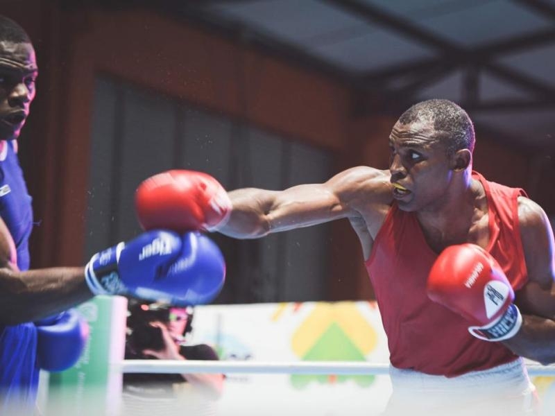 deportista de boxeo