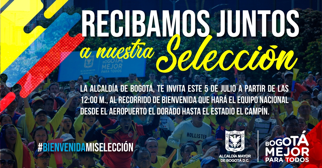 Convocatoria para dar la bienvenida a la selección