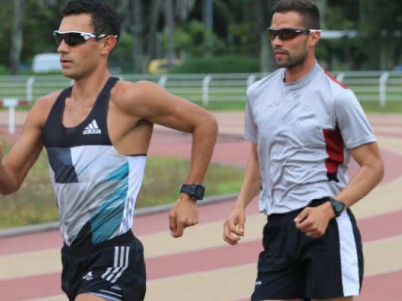 Atletas en entrenamiento