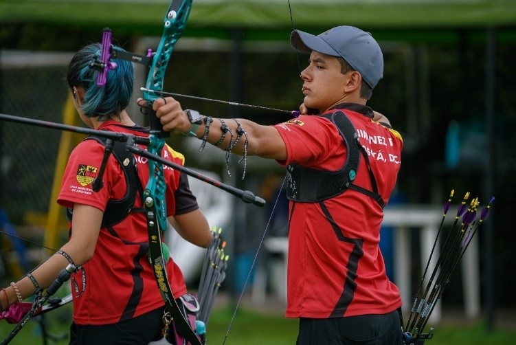 Daniel Jiménez fue medalla de plata en el Panamericano de Arquería celebrado en Canadá. Foto: IDRD/Andrés ROT.