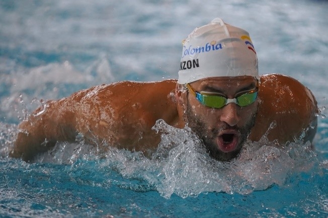Ómar Pinzón ganó cinco medallas de oro en los Juegos Bolivarianos. Foto: IDRD/Andrés ROT.