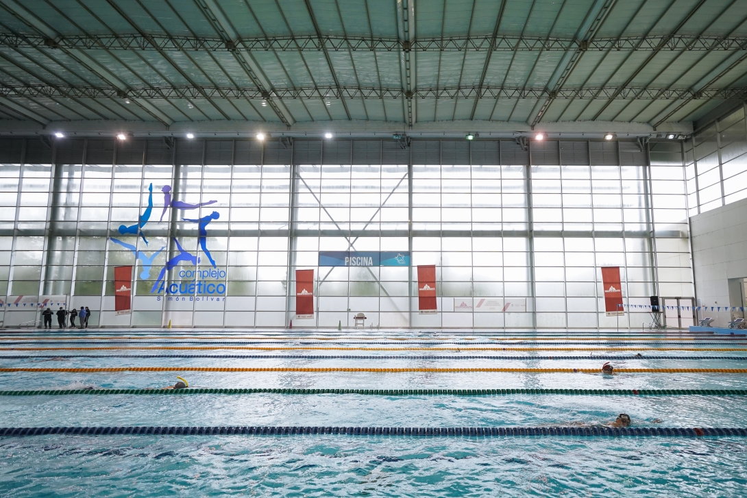 Piscina del complejo acuático