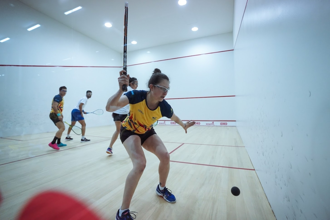 Laura Tovar ganó el JK Windsor Open de Squash en Canadá y será Top-100 del Mundo. Foto IDRD/Andrés ROT.