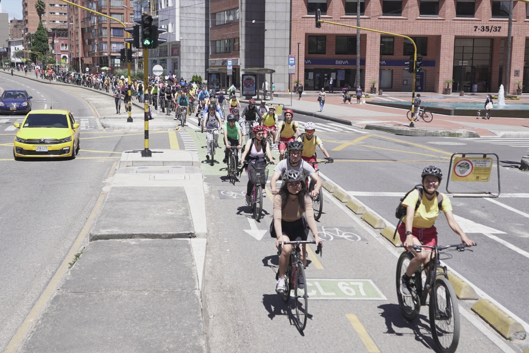 Ciclopaseo en Ciclovía