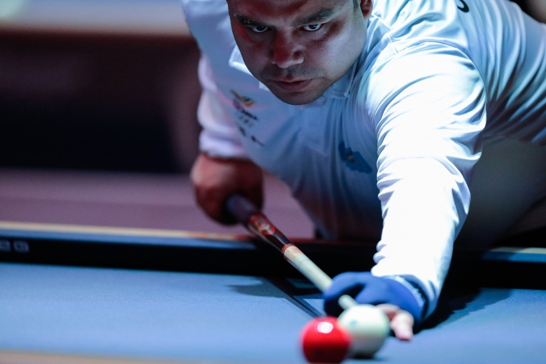 César Garzón va firme en las fases del qualy de la Copa Mundo. Foto IDRD.