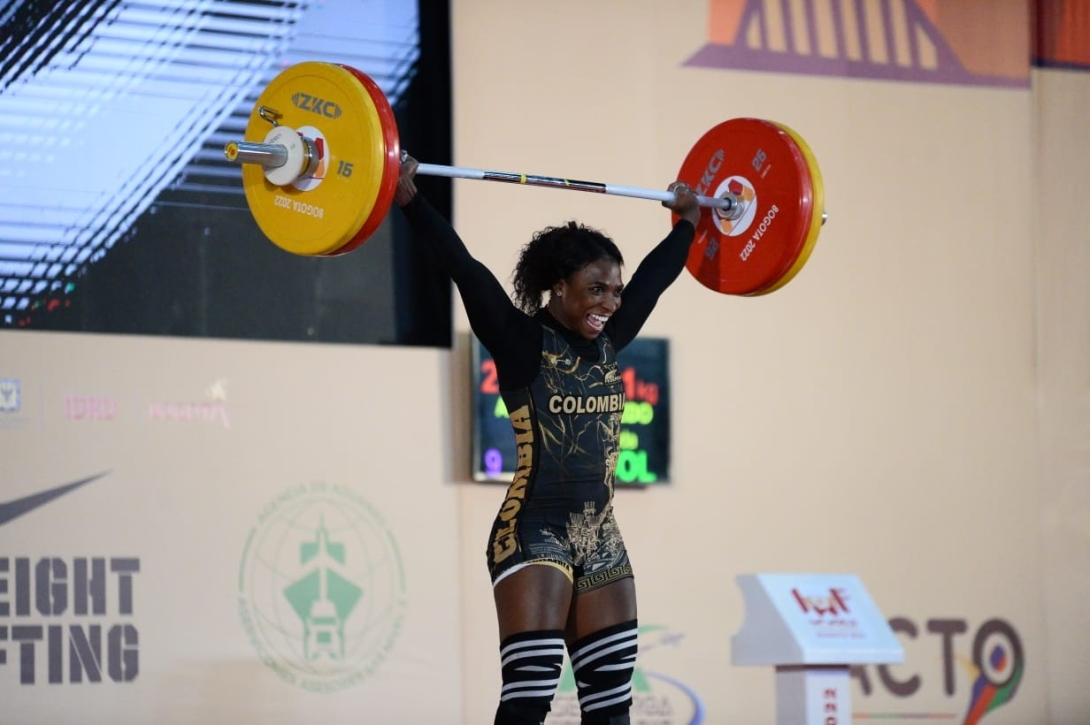 Yenny Álvarez busca su cupo olímpico. Foto IDRD.
