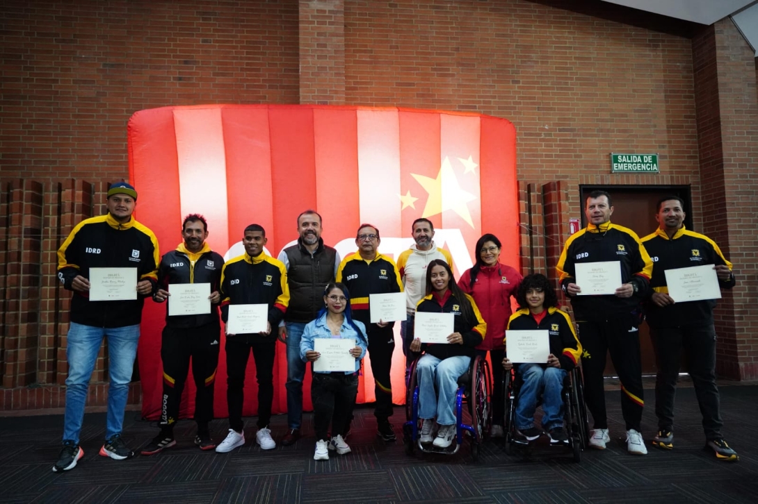 Reconocimiento a los deportistas que estuvieron en París 2024