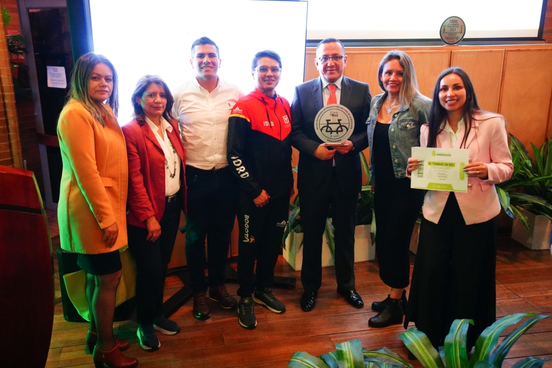 Reconocimiento Al trabajo en bici