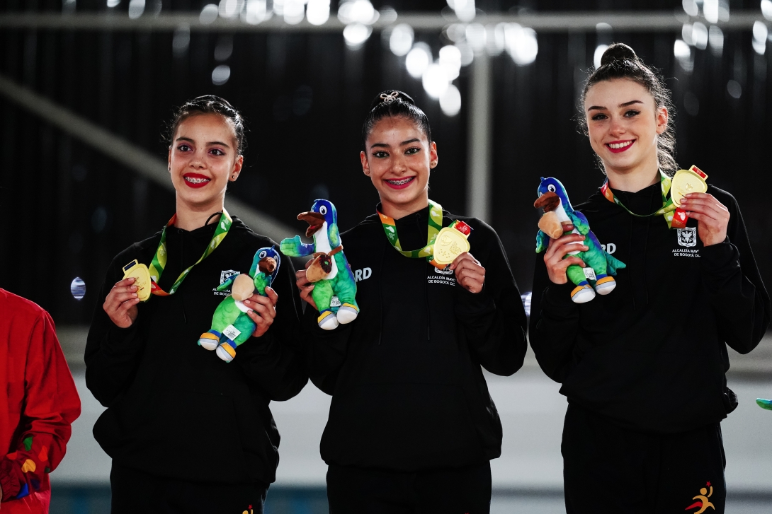Medallas de oro en Gimnasia artística