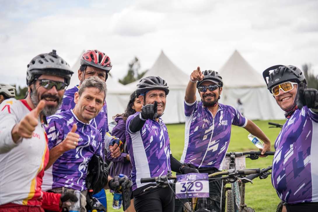  24 horas MTB en el parque Zona Franca