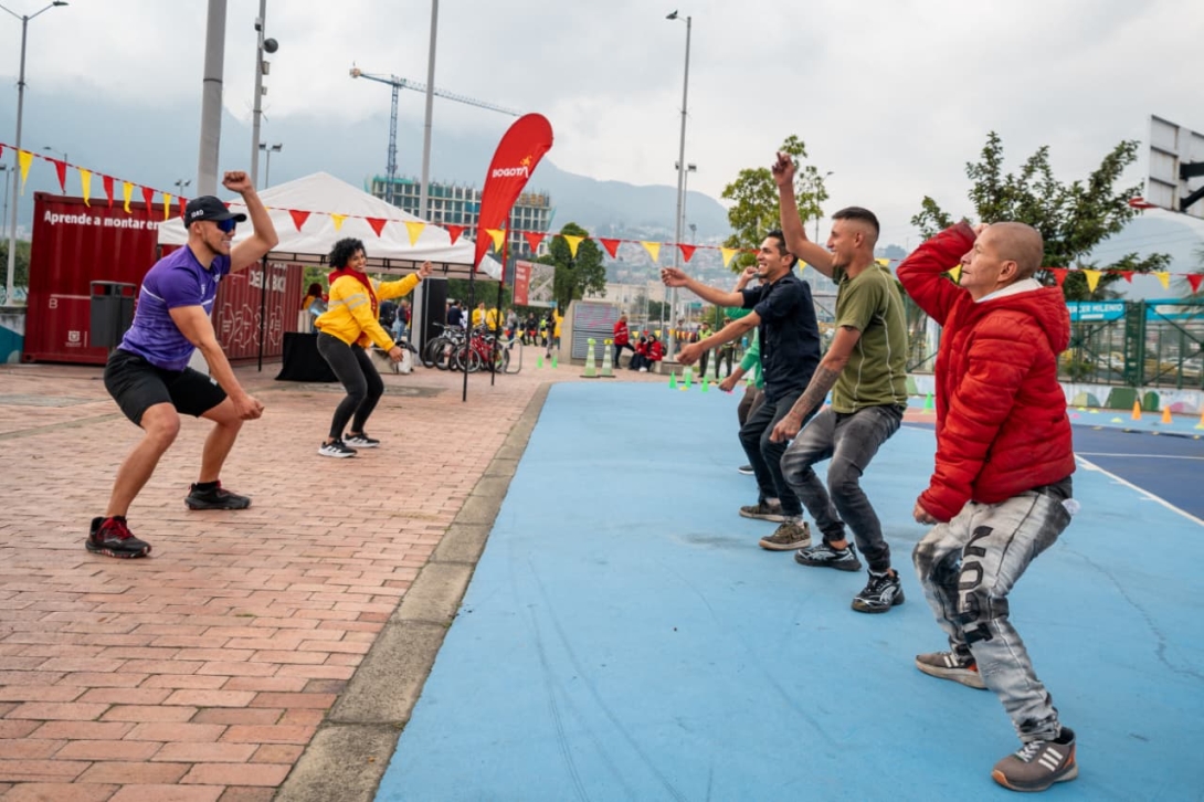 Actividad física para la inclusión: IDRD se suma al servicio de Autocuidado del Parque Tercer Milenio
