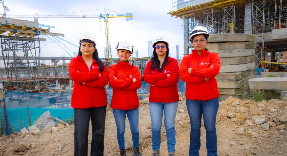 Las del casco blanco