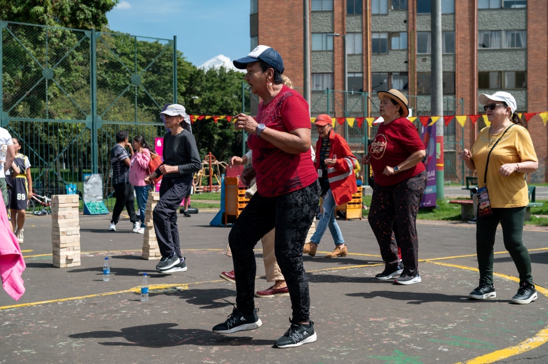 Actividad física en parque