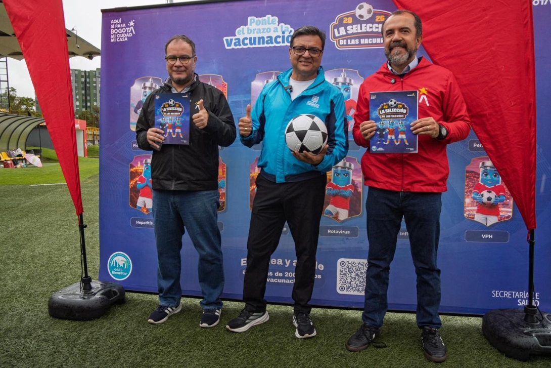 IDRD se suma a La Selección de las Vacunas para jugar en equipo por la vida y el bienestar de Bogotá