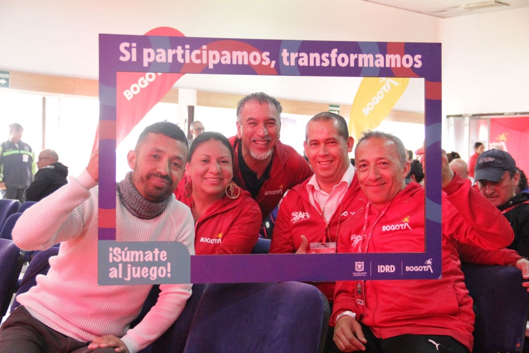 Primer Congreso Distrital DRAFE reunió voces para pensar el futuro del deporte en Bogotá